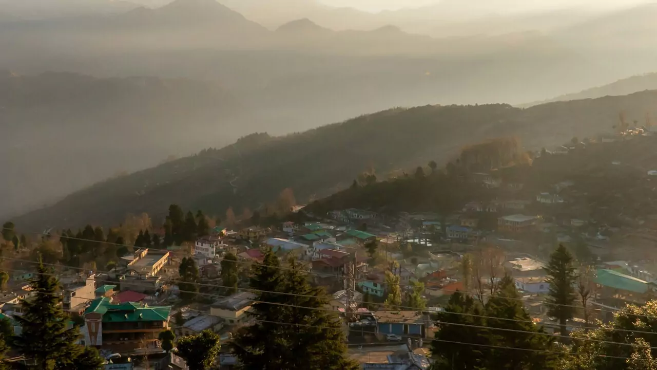 twilight in munsiyari