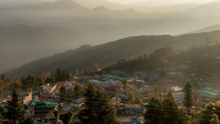 twilight in munsiyari
